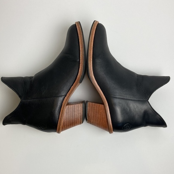 Poppy Barley The Two Point Genuine Leather Ankle Boot Sz 6.5 Elevated Basic - Picture 14 of 16